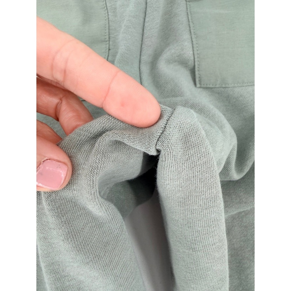 Sage Green Joggers Women Medium Drawstring Lounge Sweatpants Bearpaw - Picture 9 of 16